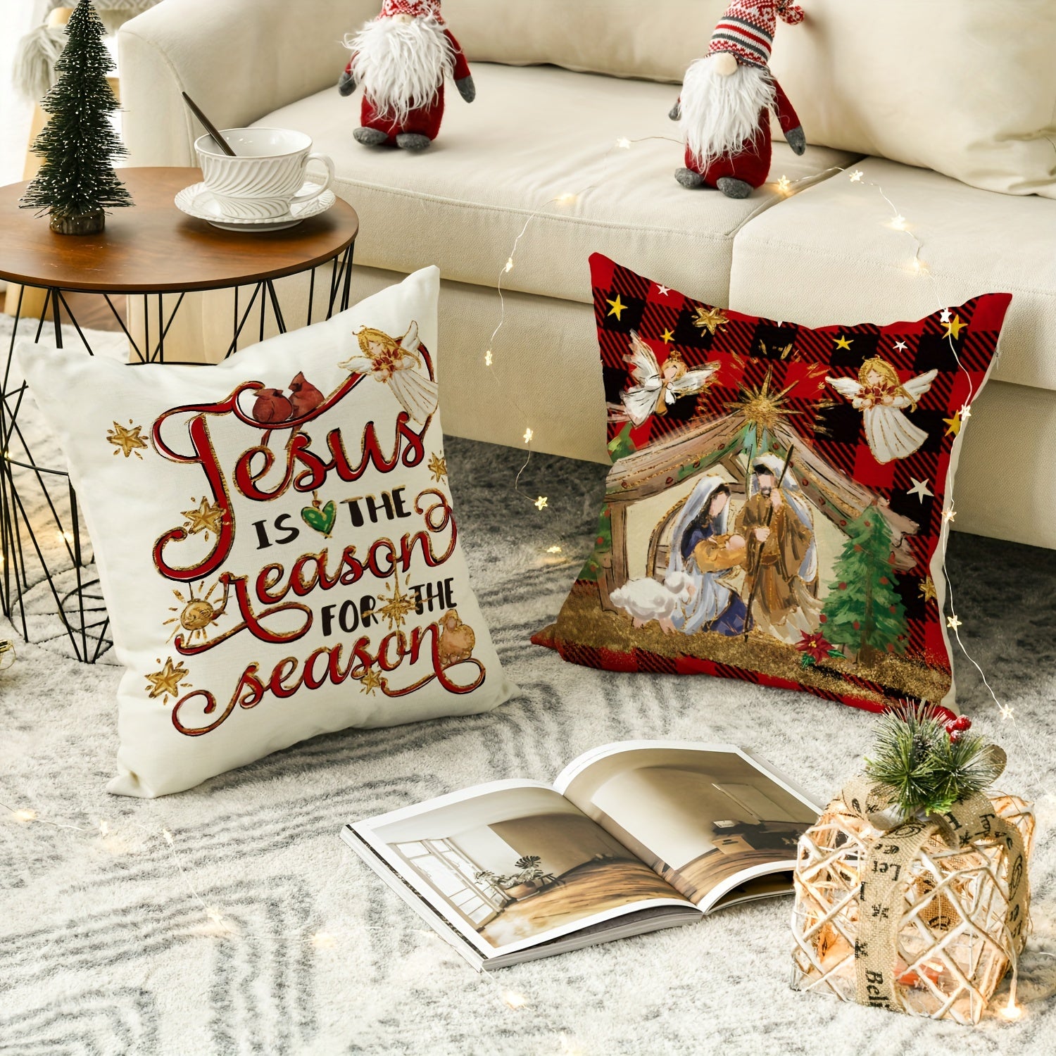 Christmas Decorative Pillow Covers