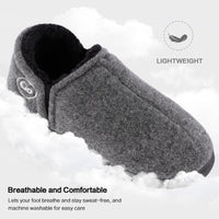 Mens Faux Fur Slippers