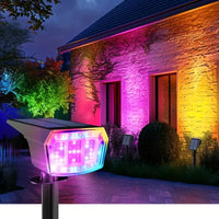 4 Pack Outdoor Solar Spot Lights