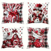 4 Pcs Christmas Pillow Covers 18x18