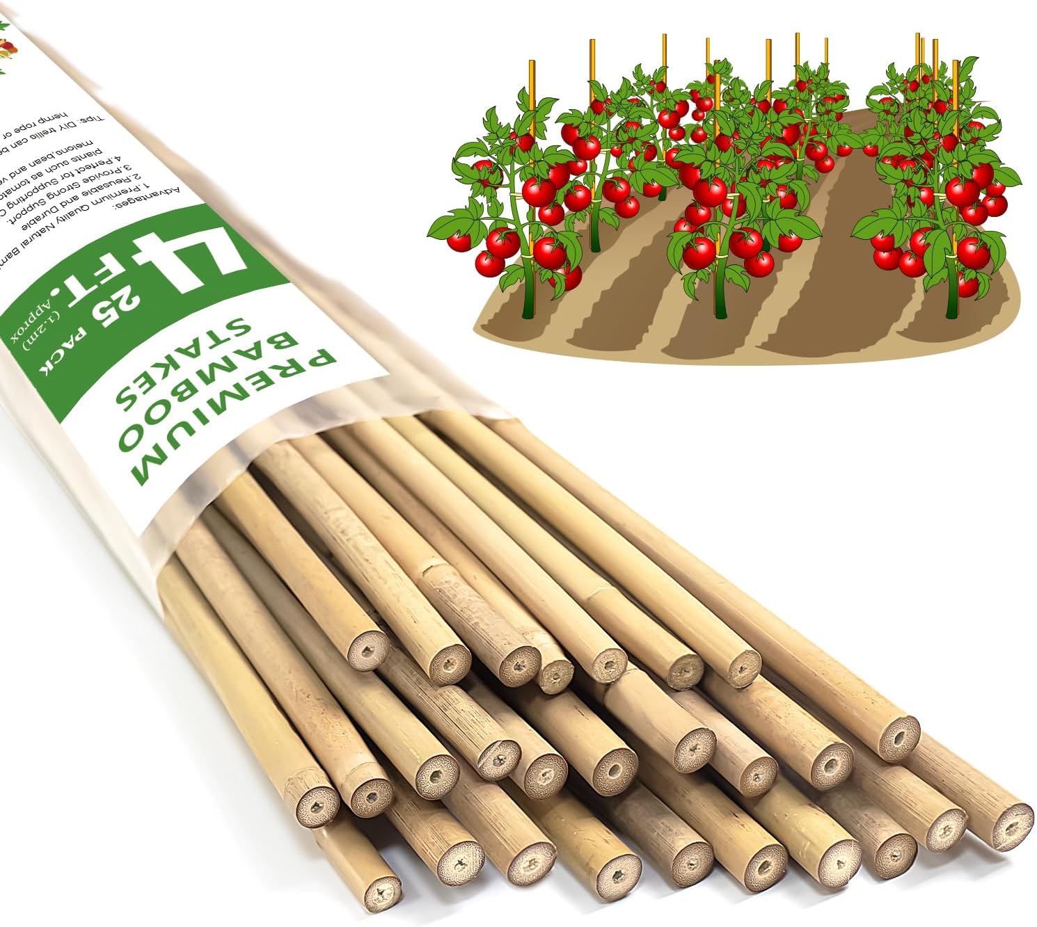 Bamboo Plant Stakes