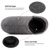 Mens Faux Fur Slippers