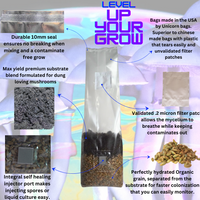 4 Pack Mushroom Grow Bags, Mushroom Grow Kit