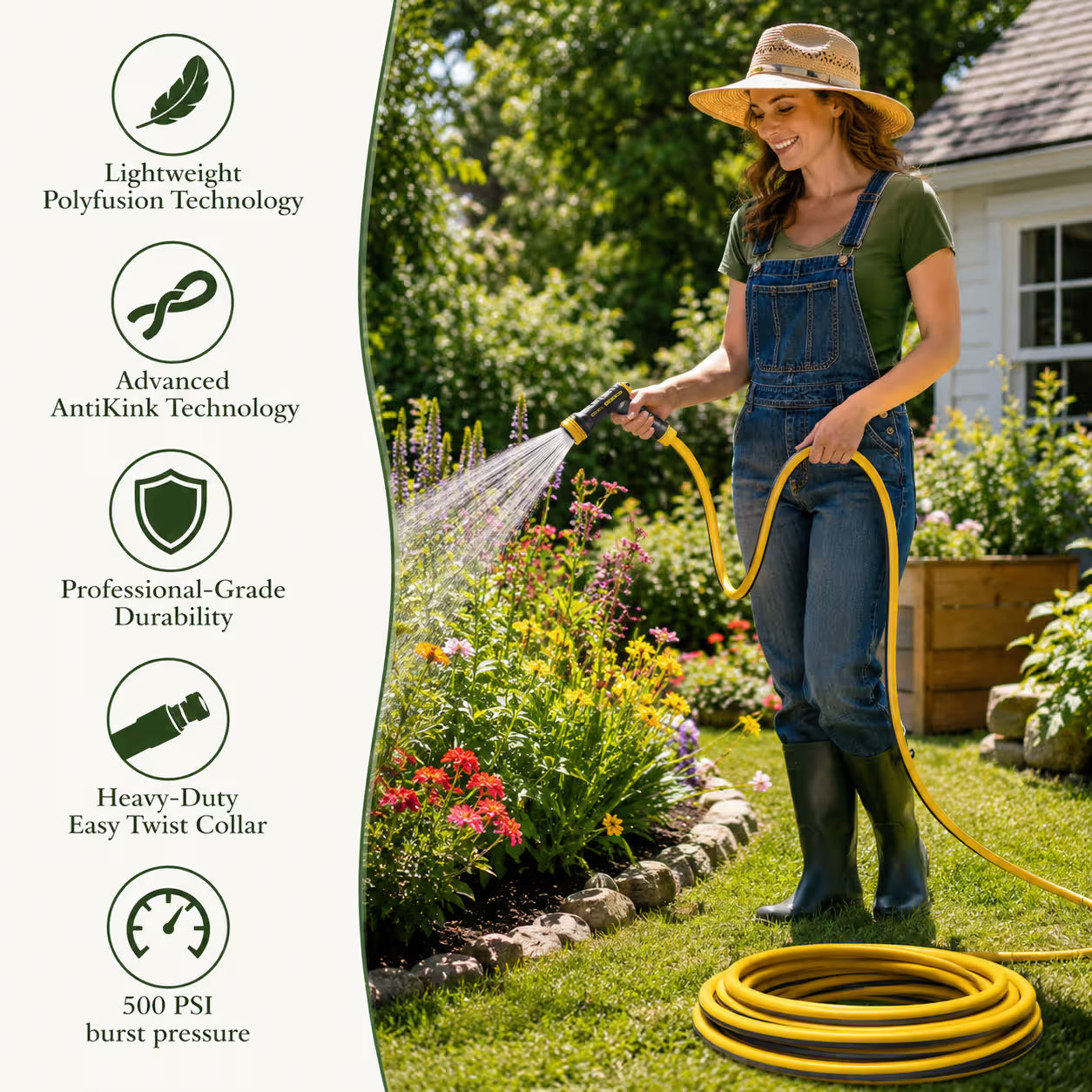 50 Ft Garden Hose 