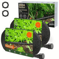 2 Pcs 25M / 50M Soaker Hose for Garden