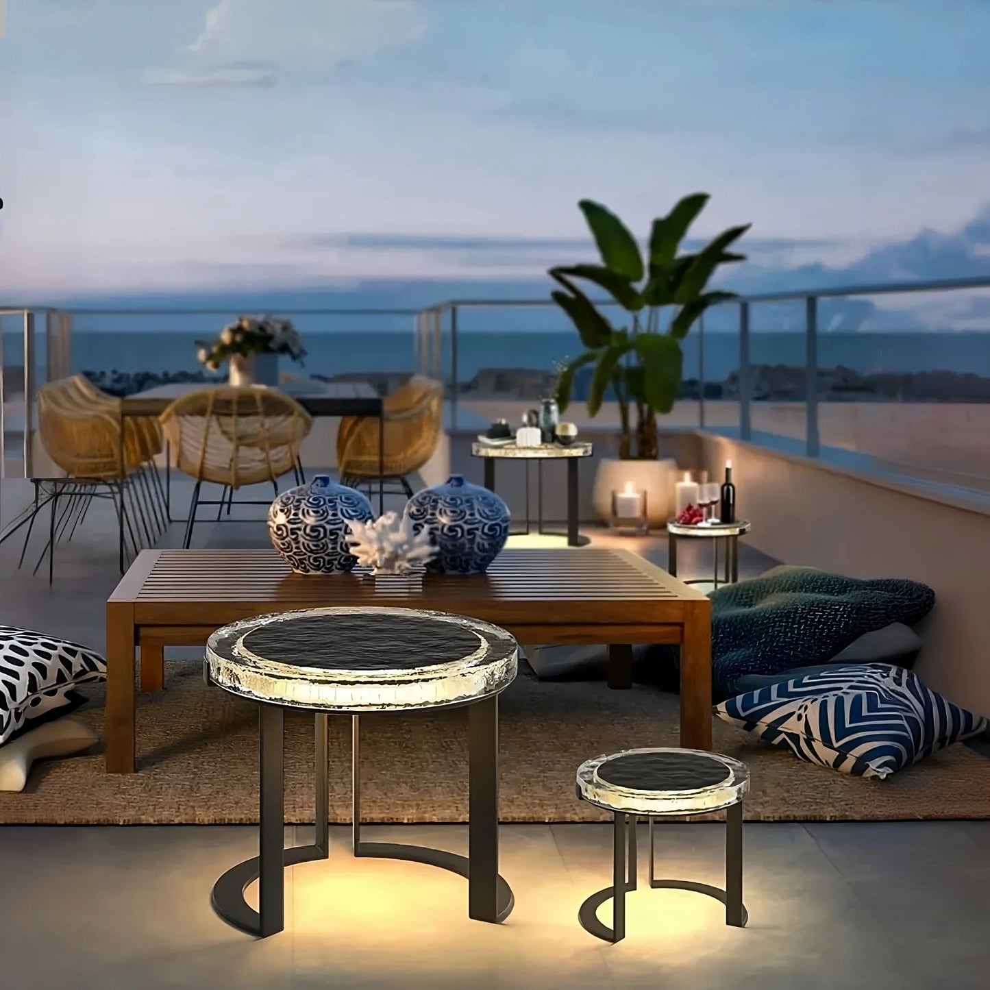 SOLAR GARDEN TABLE