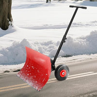 Snow Shovels with Wheels