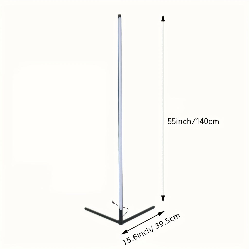 Modern LED Floor Lamp with Remote Control