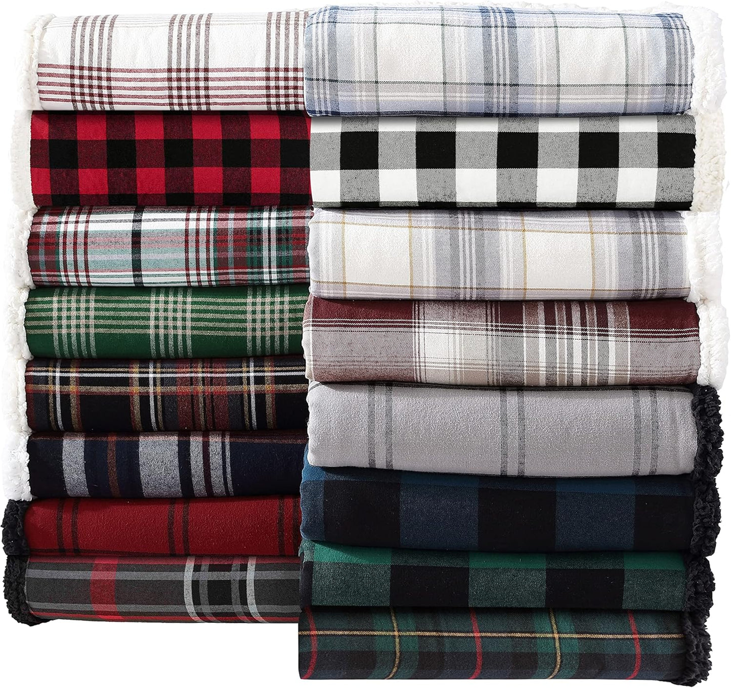 Plaid Throw Blanket