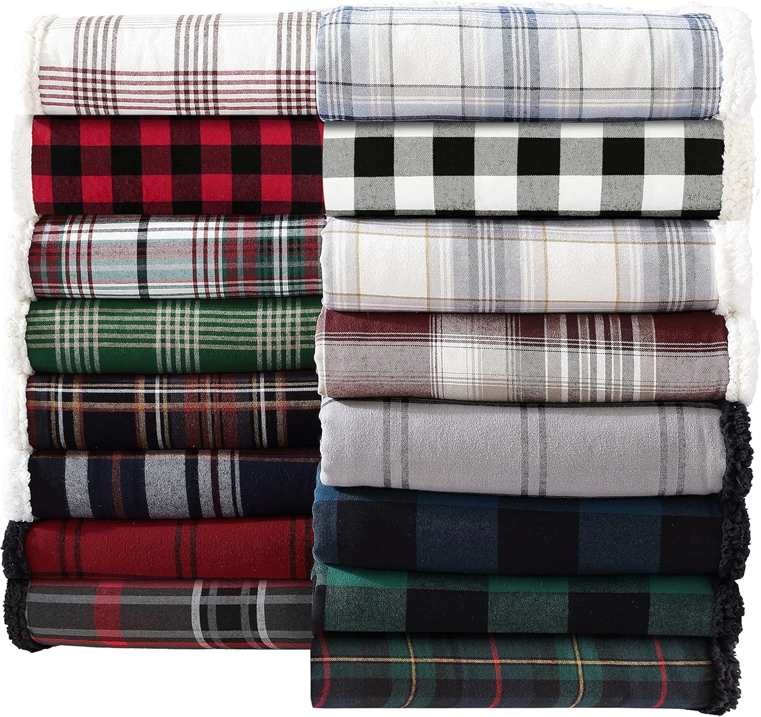 Plaid Throw Blanket