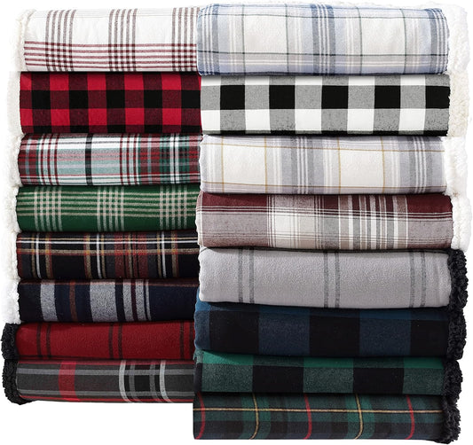 Plaid Throw Blanket