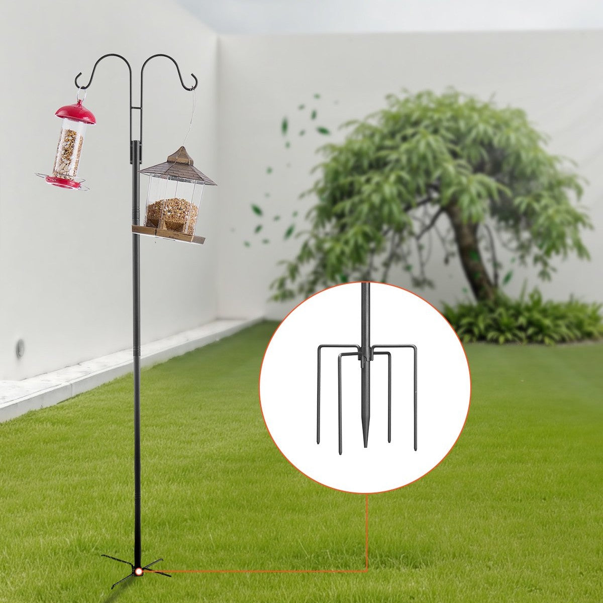 Shepherds Hooks for Bird Feeders