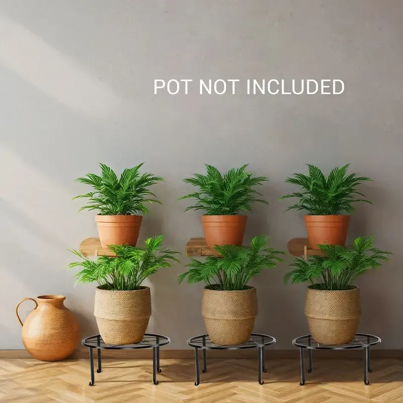 5 Pcs Round Plant Stand