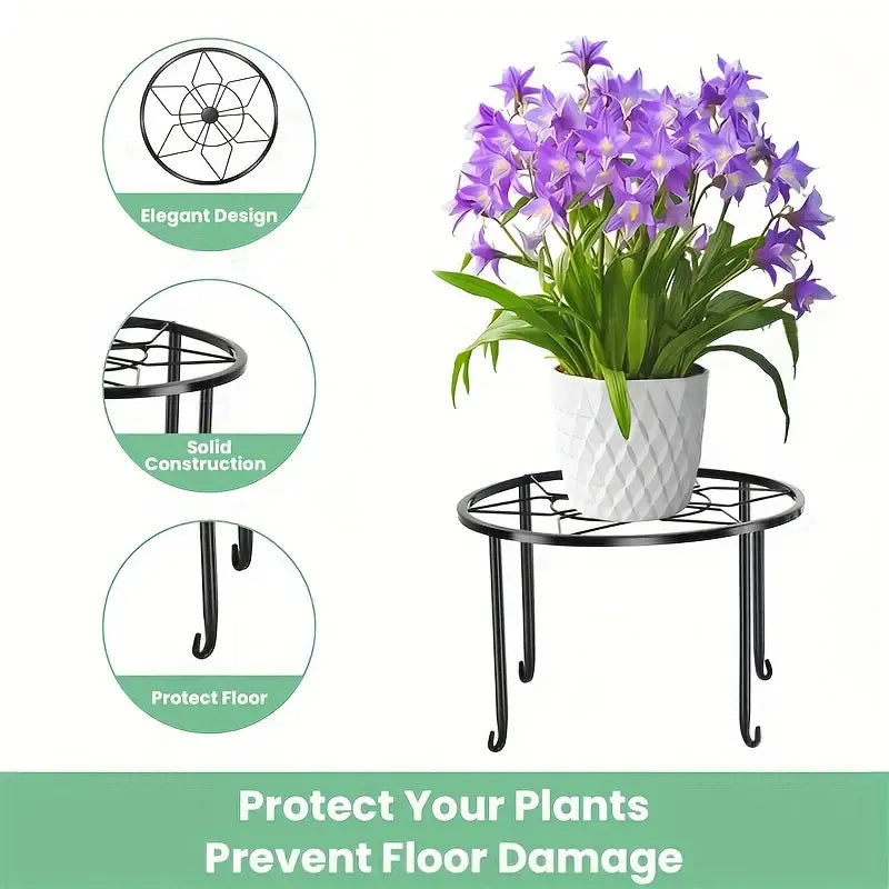 5 Pcs Round Plant Stand