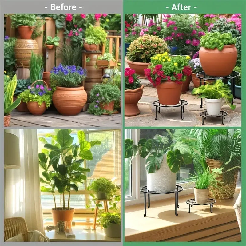 5 Pcs Round Plant Stand