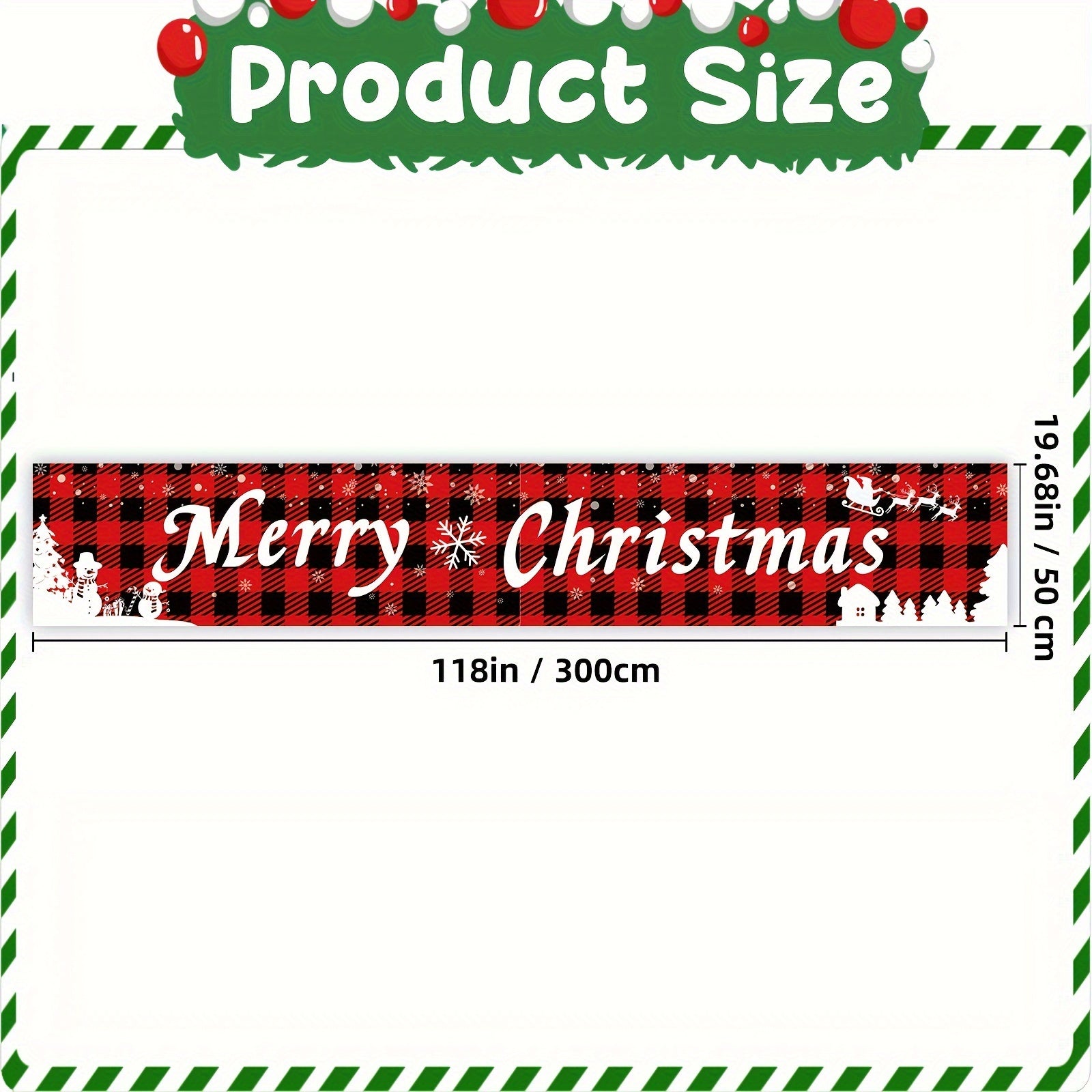 Large Christmas Banner