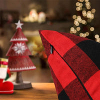  Plaid Throw Pillow