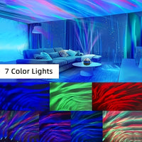2 Pcs Projector Aurora Borealis