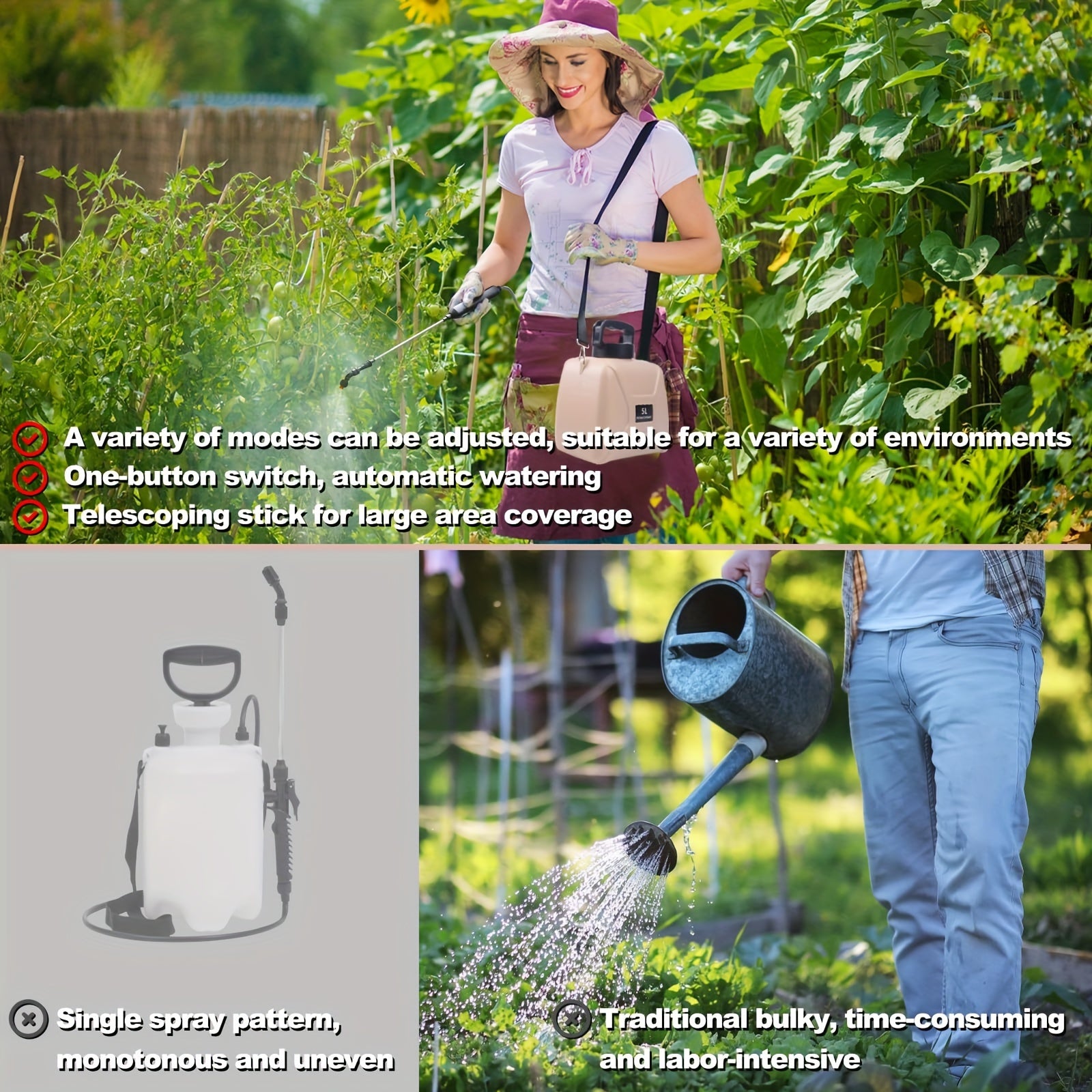 1.32 Gal Electric Garden Sprayer