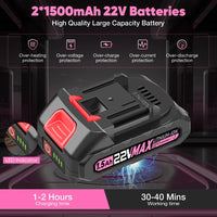 6-Inch Electric Mini Chainsaw Pink