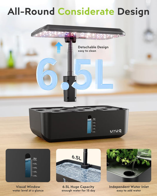 12 Pods Hydroponics Kit for Indoor Gardening