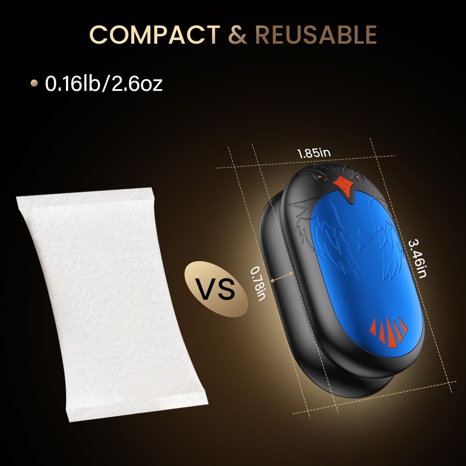 Portable Magnetic Heated Hand Warmer