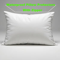 Zippered Waterproof Pillow Protector