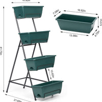 3 or 4 Tiers Vertical Raised Garden Beds