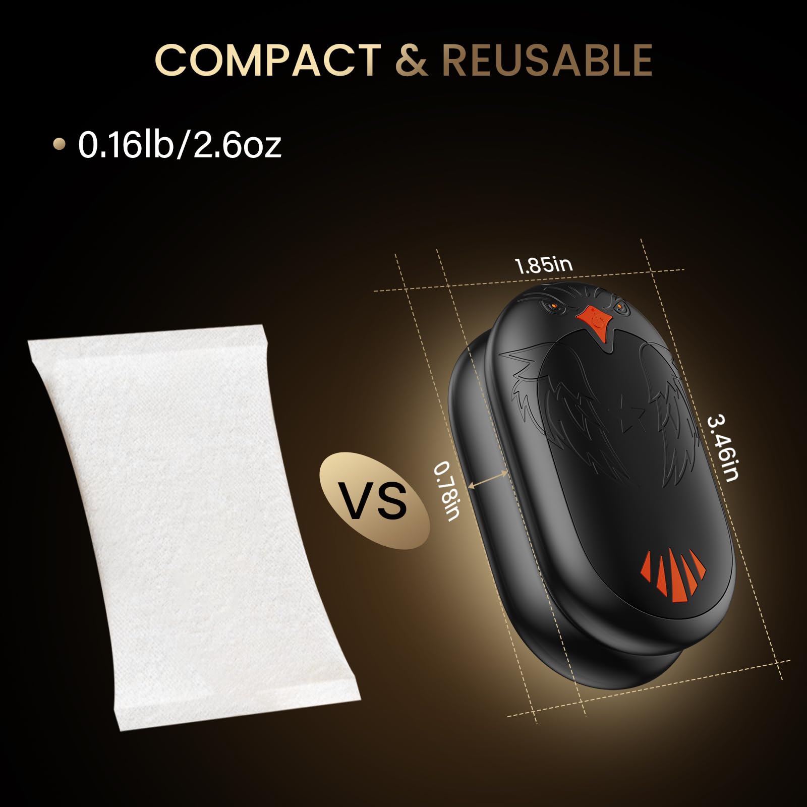 Portable Magnetic Heated Hand Warmer