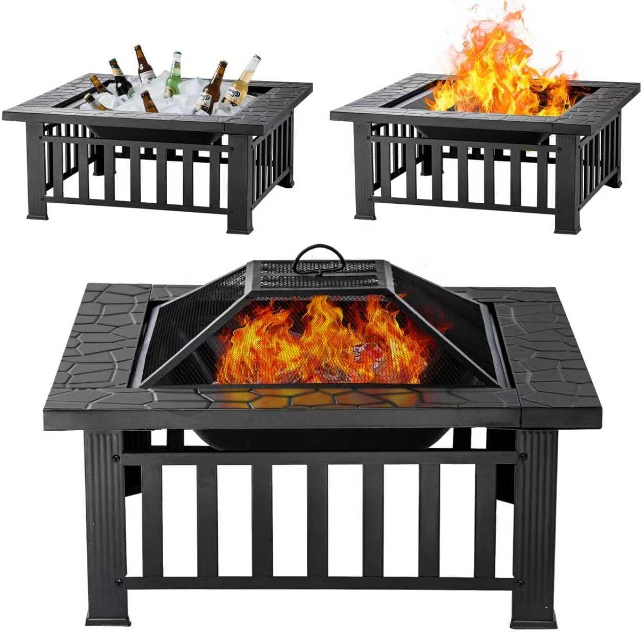 Square Fire Pit
