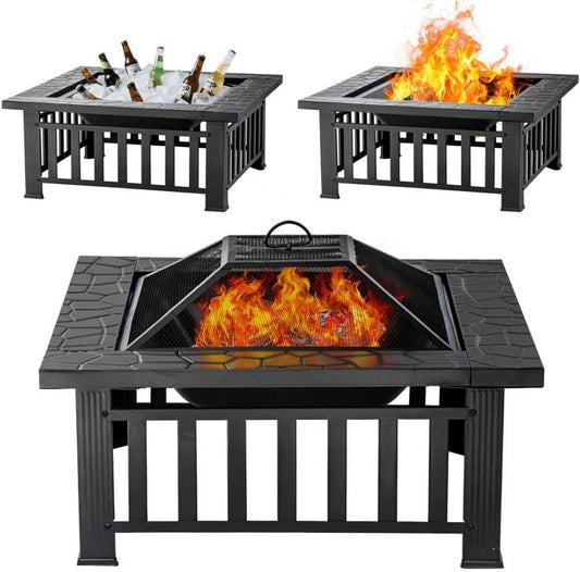 Square Fire Pit