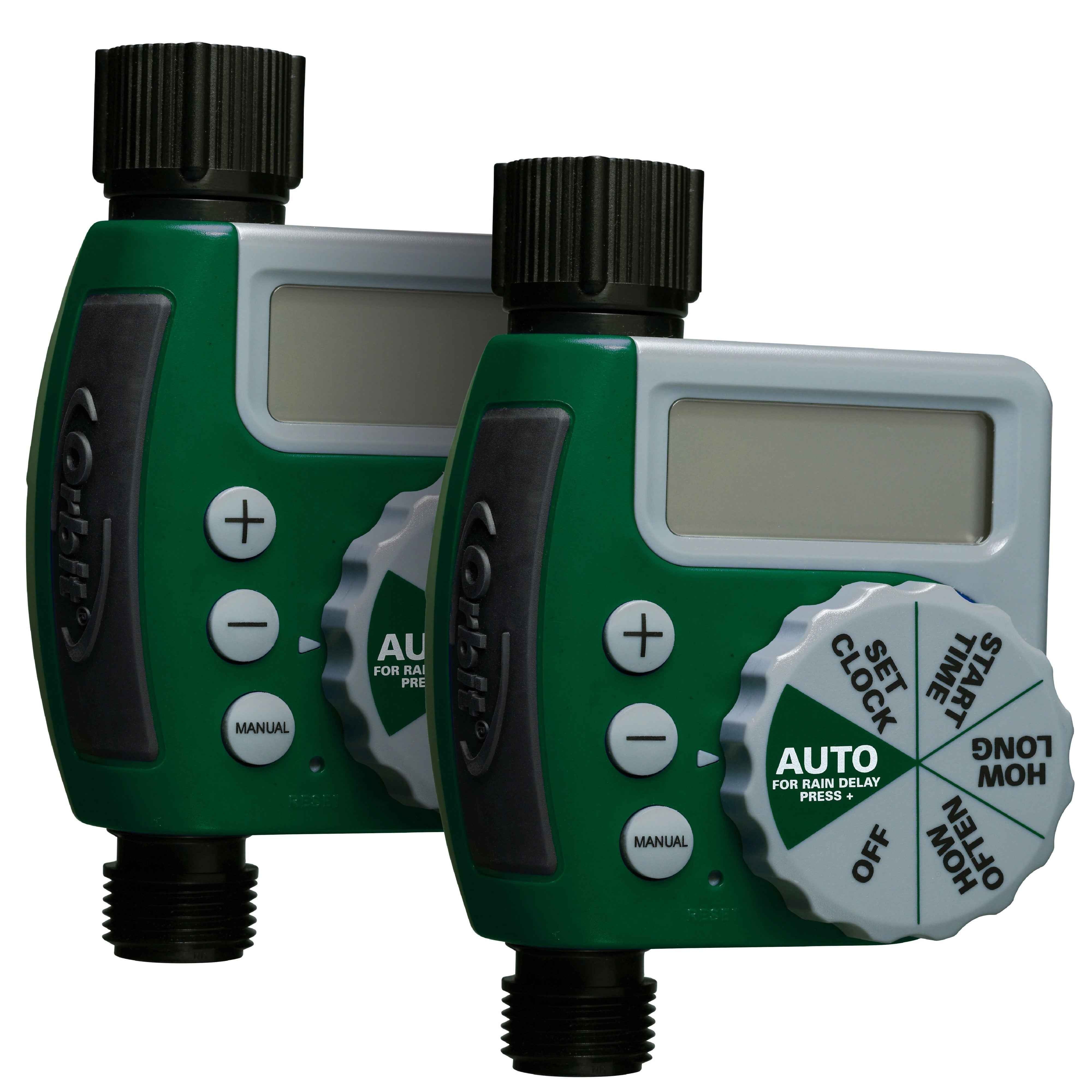 1 Outlet Programmable Hose Faucet Timer (2-Pack) 62067