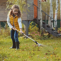 Adjustable Leaf Rake with Telescoping Handle