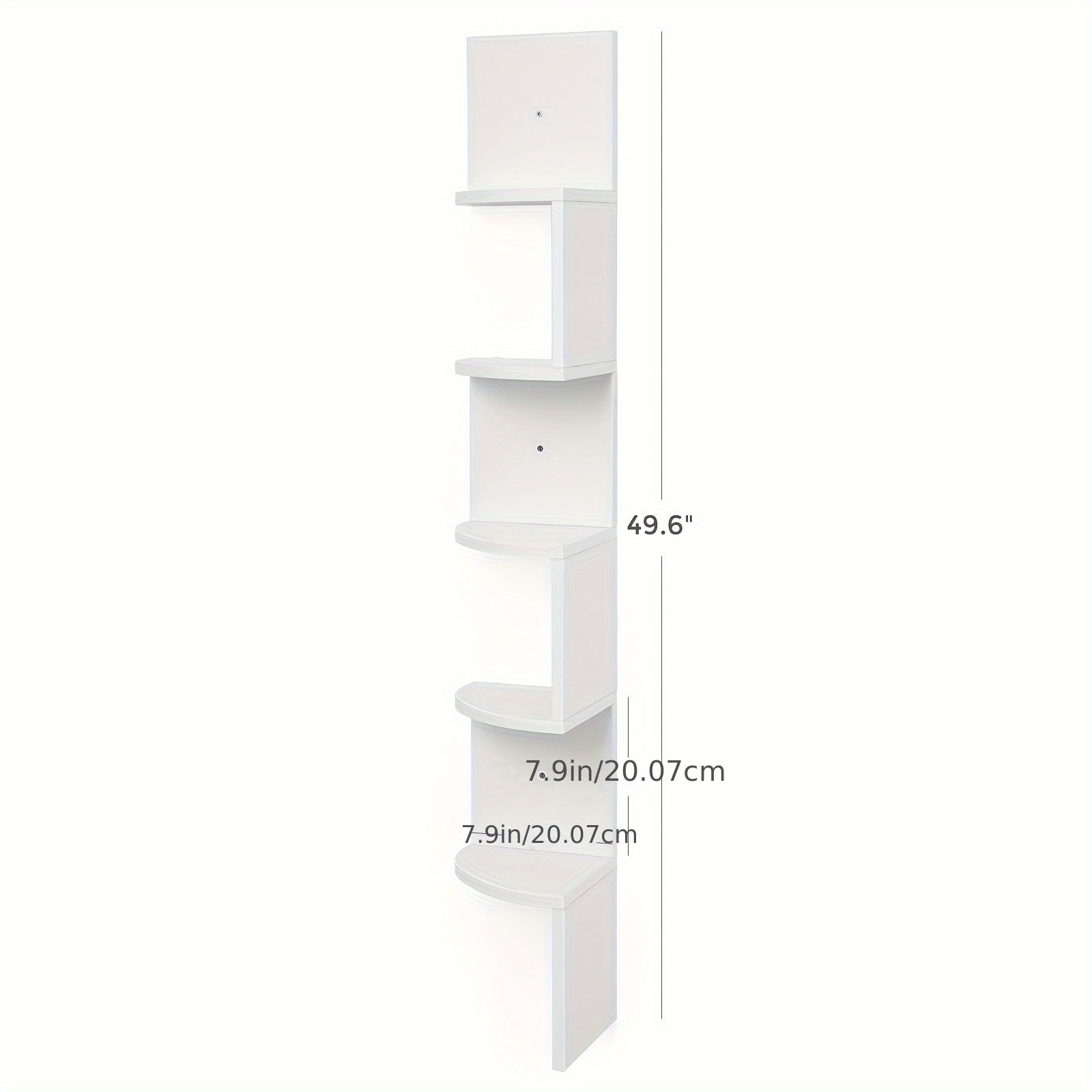 5 Tier Corner Floating Shelves