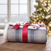 Plaid Throw Blanket
