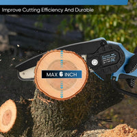 6" Cordless Saker Mini Chainsaw