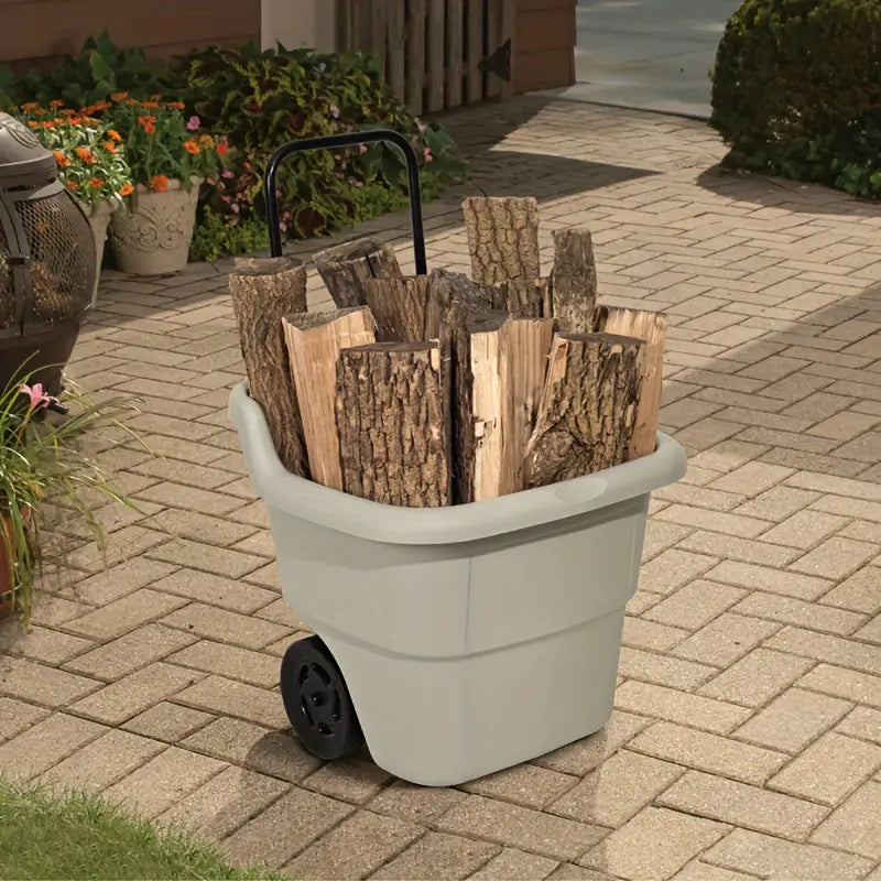 15 Gallon Garden Bucket Caddy with Wheels