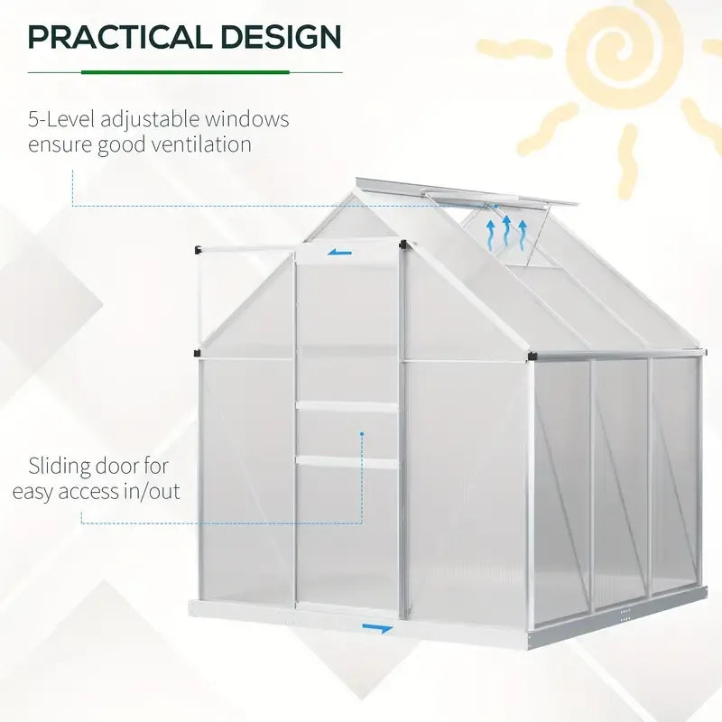 6 x 6 Greenhouse