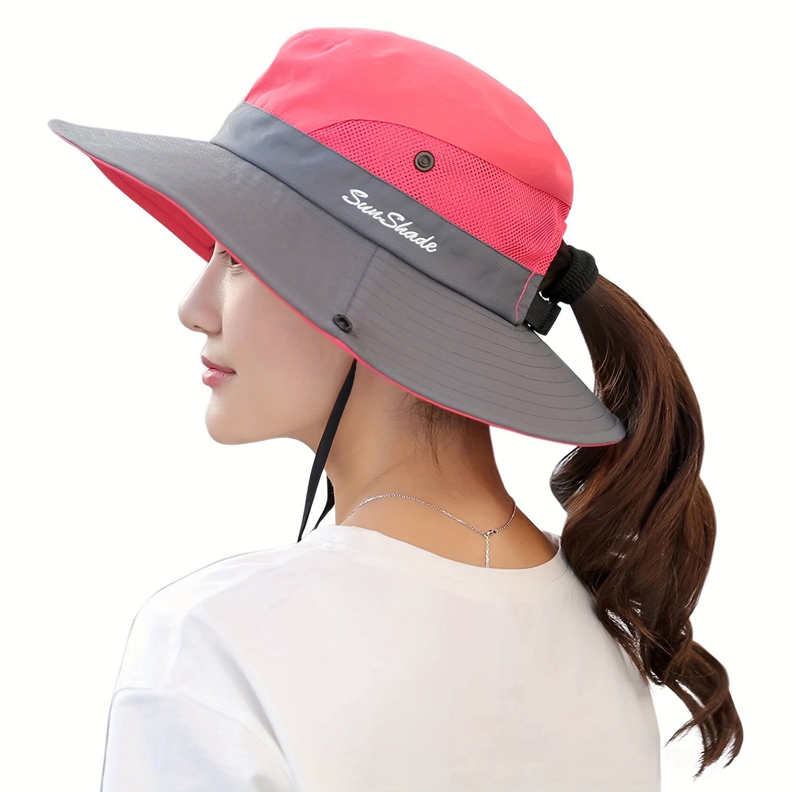 Unisex Wide Brim Bucket Hat