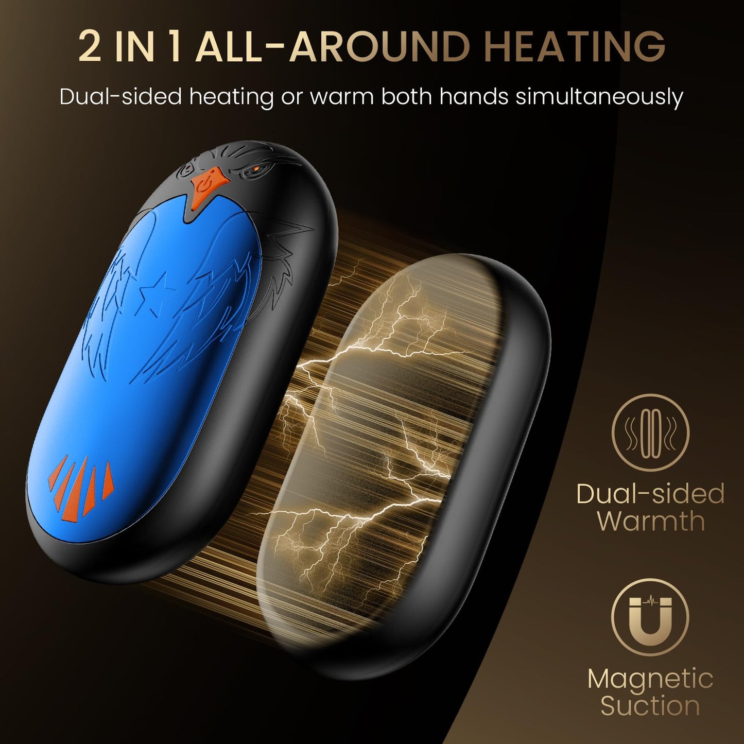 Portable Magnetic Heated Hand Warmer