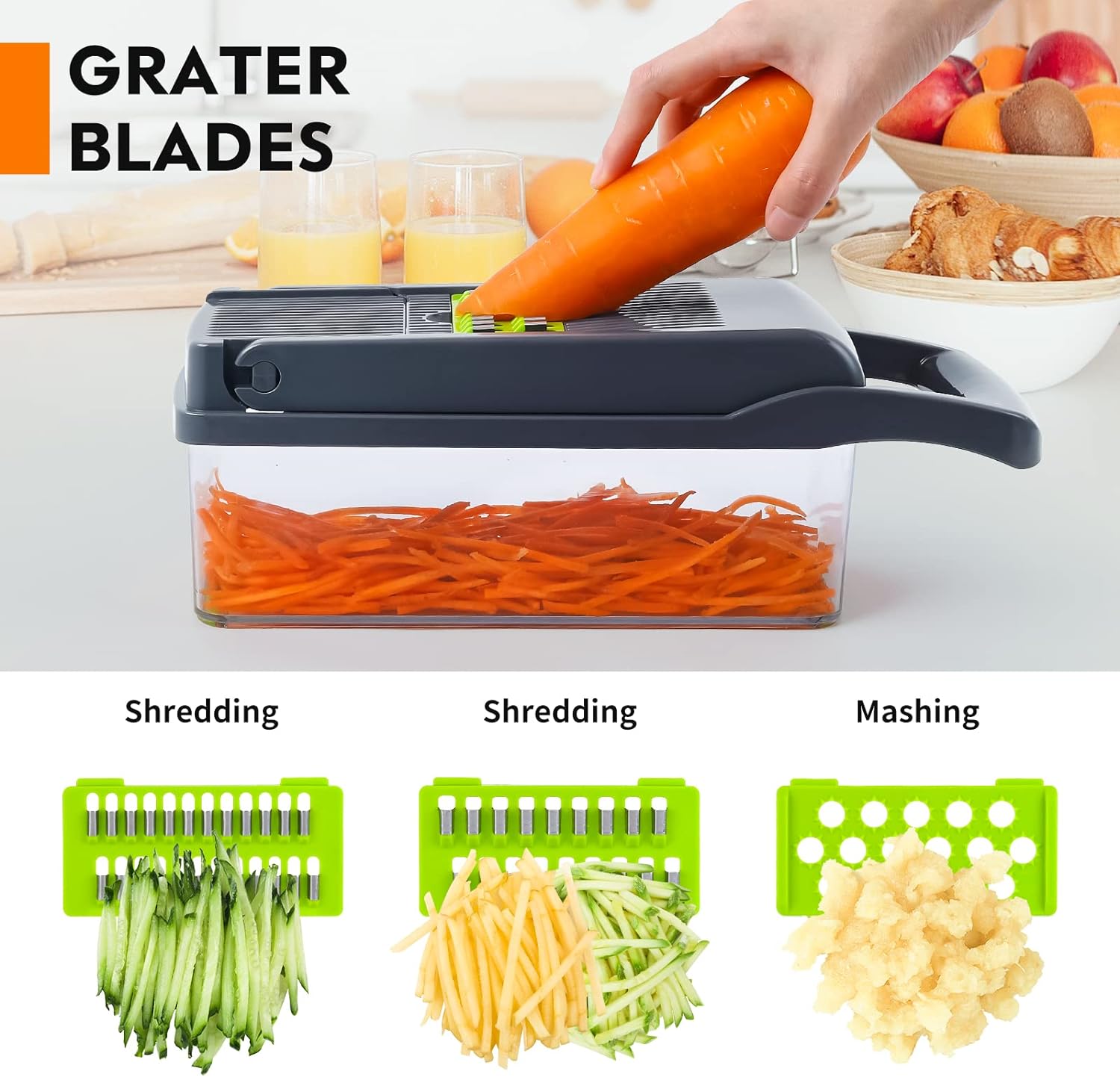 13-in-1 Vegetable Slicer | Onion Cutter |  Food Chopper
