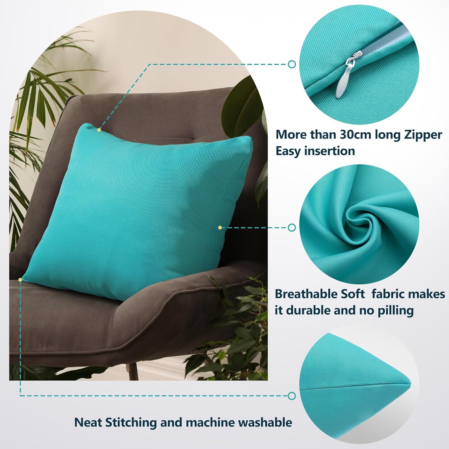 18 x 18 Throw Pillow Covers