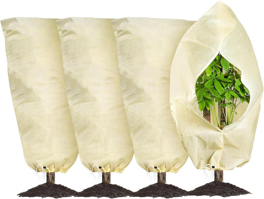 4 Packs Winter Cover for Plants
