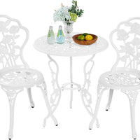Wrought Iron Garden Table Set