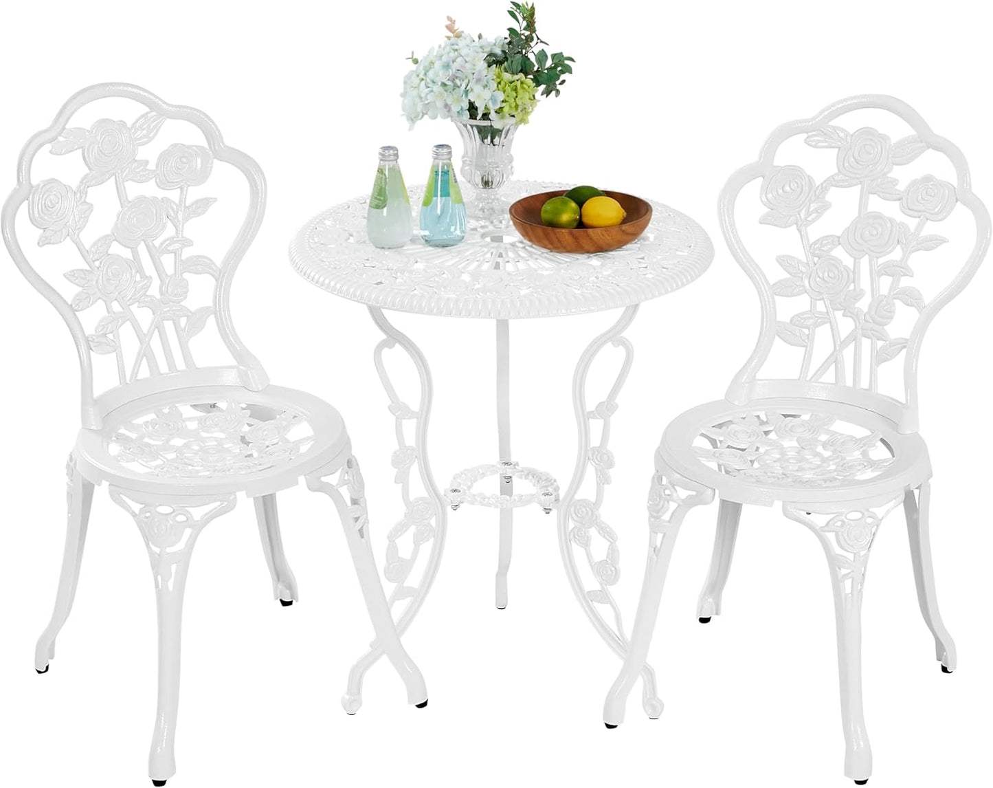 Wrought Iron Garden Table Set