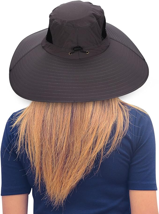 Wide Brimmed Bucket Hat for Men and Women