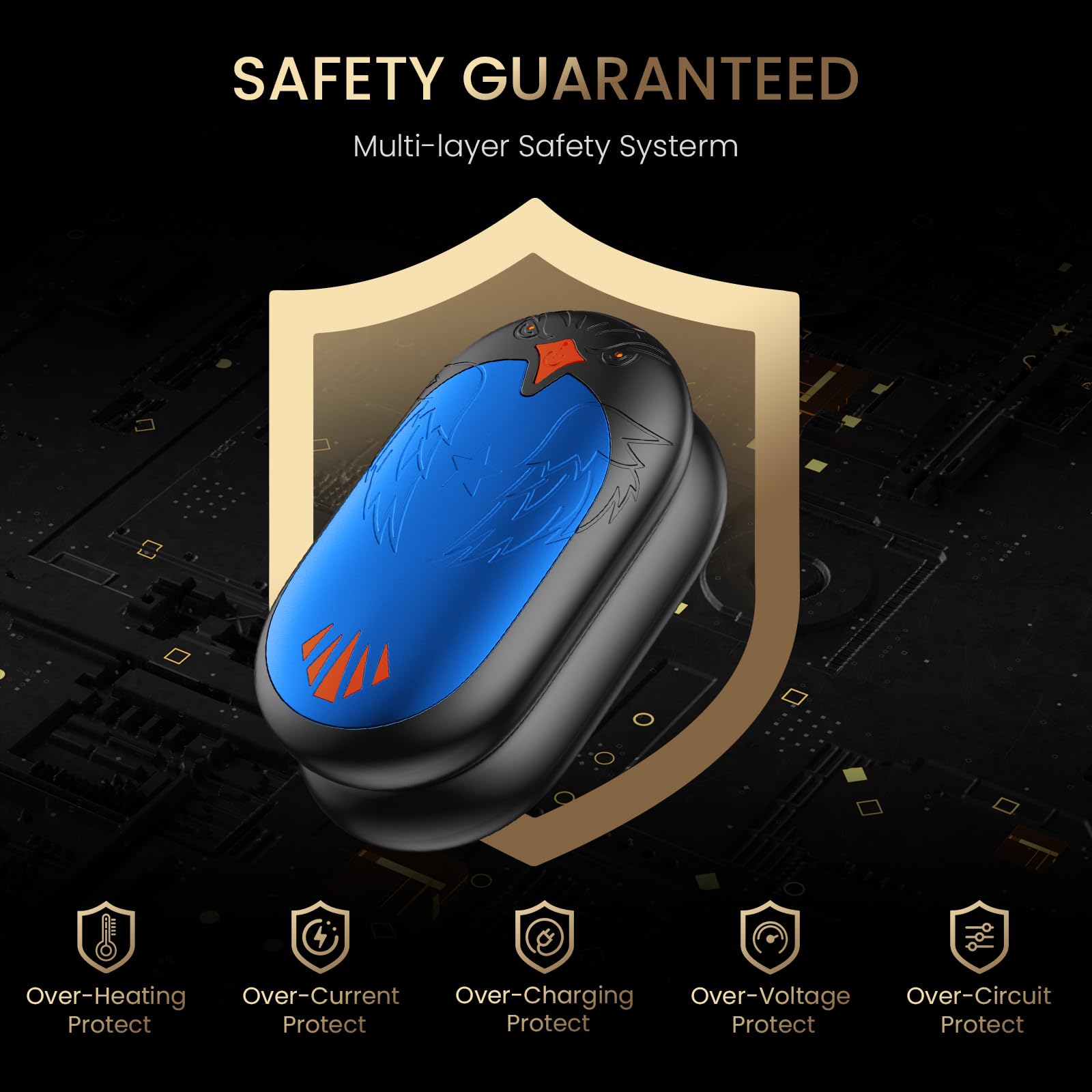 Portable Magnetic Heated Hand Warmer