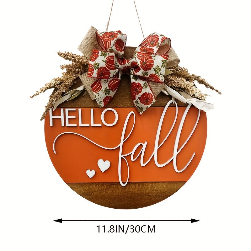 Hello Fall Door Decor