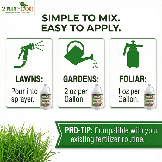 Organic Liquid Humic Acid Soil Amendment