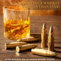 Gift for Dad/Him, Whiskey Stones Gift Set